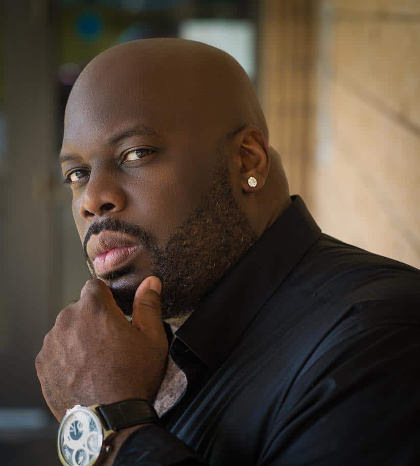 El artista Morris Robinson